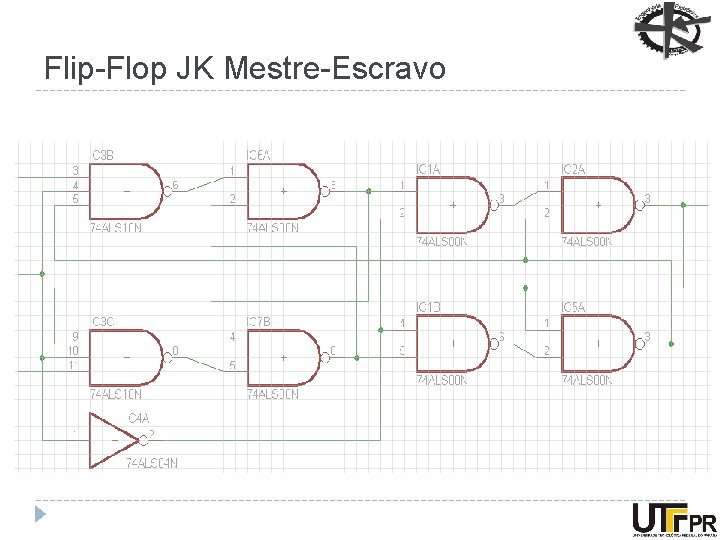 Flip-Flop JK Mestre-Escravo 