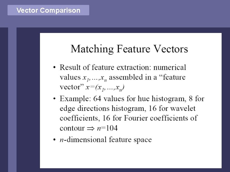 Vector Comparison 