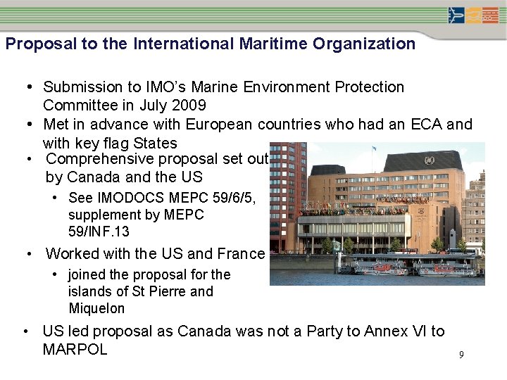 Proposal to the International Maritime Organization • Submission to IMO’s Marine Environment Protection Committee