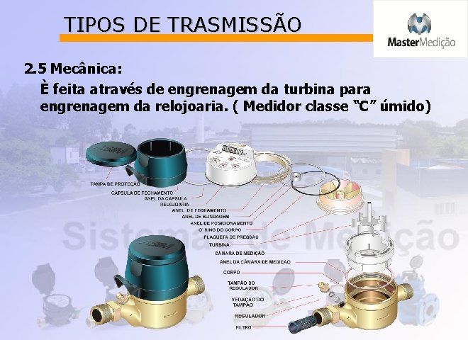 TIPOS DE TRASMISSÃO 2. 5 Mecânica: È feita através de engrenagem da turbina para