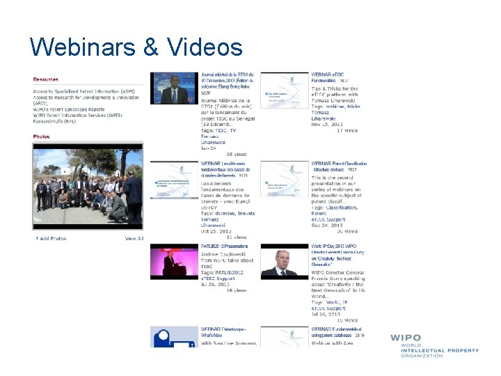 Webinars & Videos 