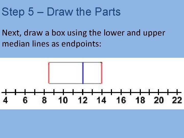 Step 5 – Draw the Parts Next, draw a box using the lower and