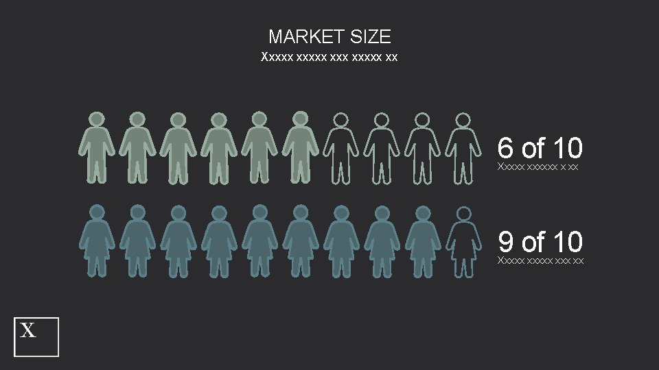 MARKET SIZE Xxxxx xxx xxxxx xx 6 of 10 Xxxxxxx x xx 9 of