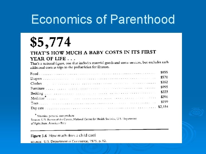 Economics of Parenthood 