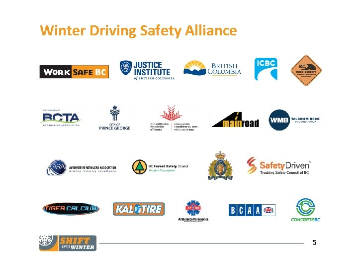 Winter Driving Safety Alliance 5 