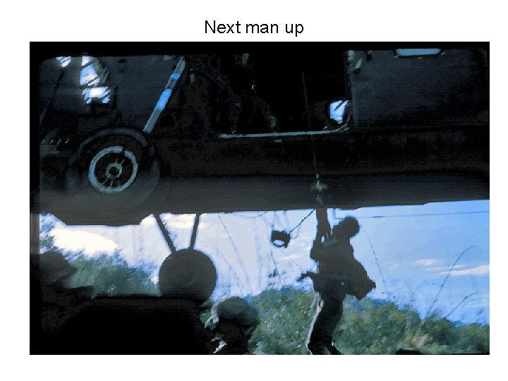 Next man up Next man up