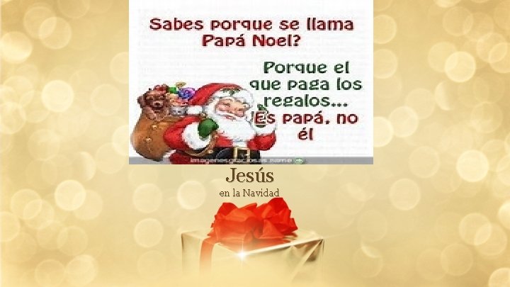 Jesús en la Navidad 