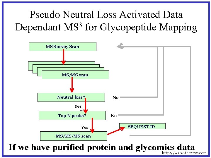 Pseudo Neutral Loss Activated Data Dependant MS 3 for Glycopeptide Mapping MS Survey Scan