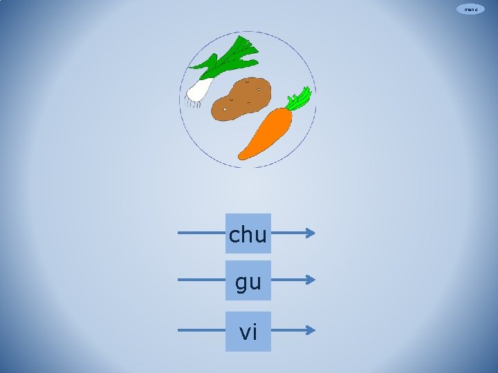 menu chu gu vi 