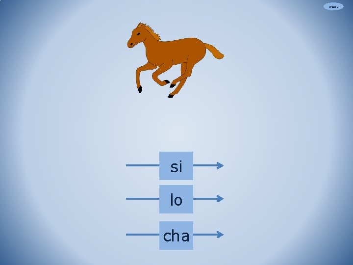 menu si lo cha 