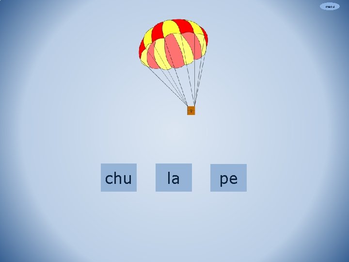 menu chu la pe 