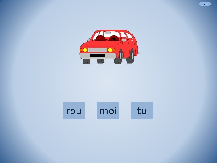 menu rou moi tu 