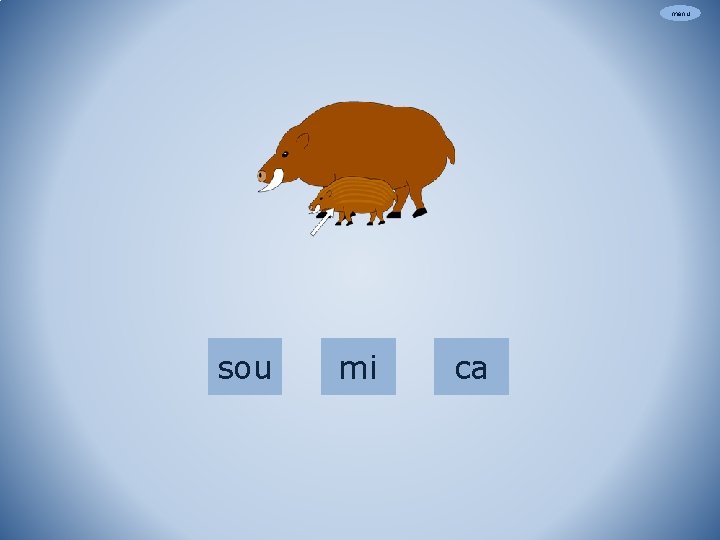 menu sou mi ca 