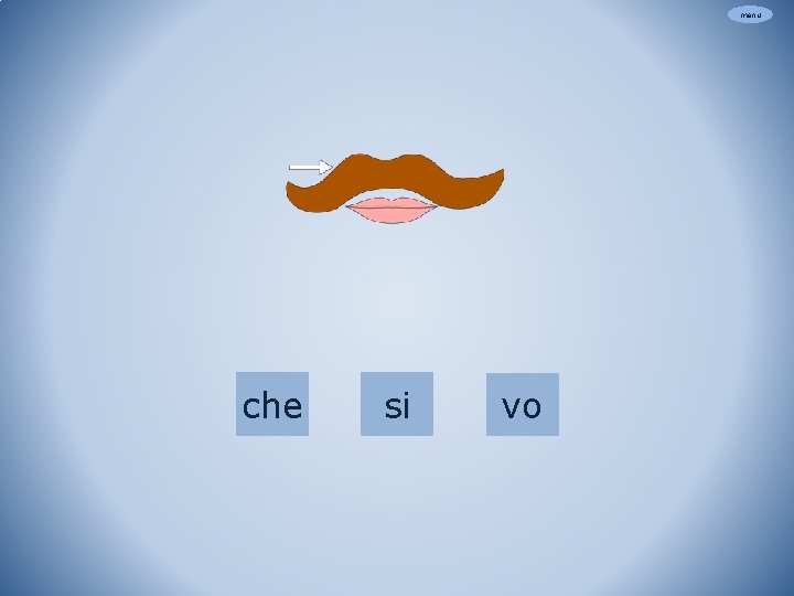 menu che si vo 