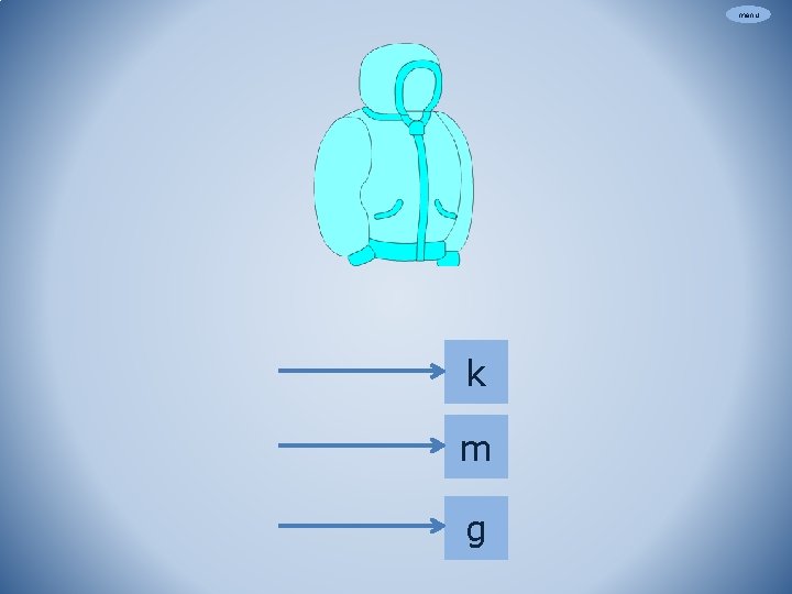 menu k m g 