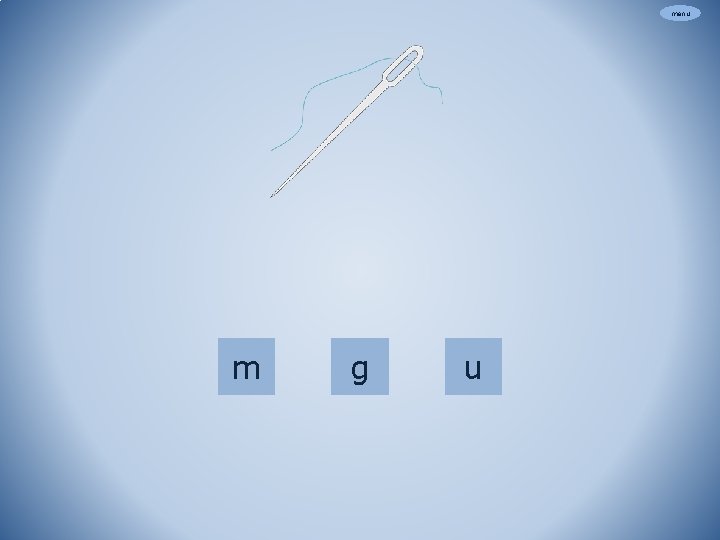 menu m g u 