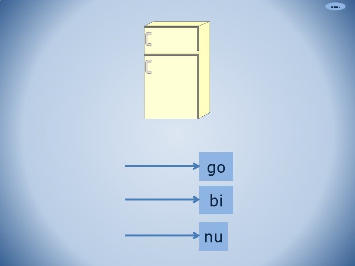 menu go bi nu 