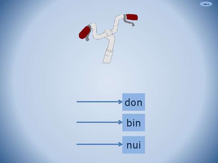 menu don bin nui 
