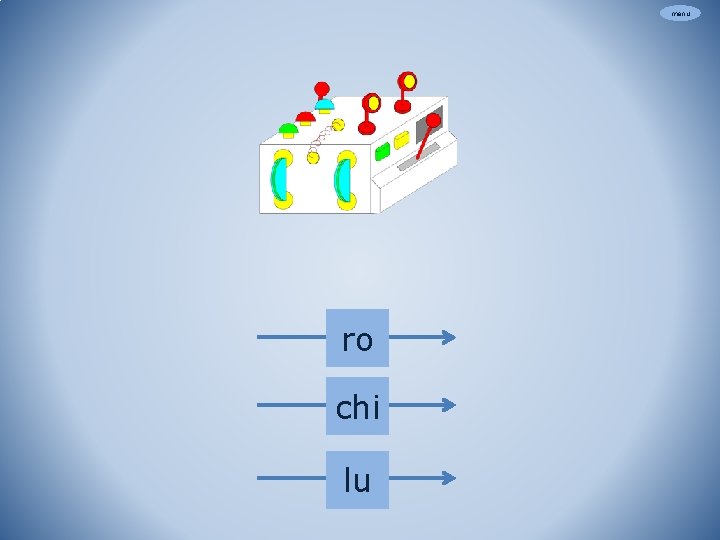 menu ro chi lu 