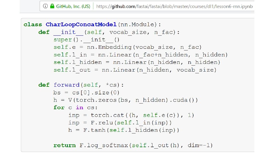 Lesson 10 NLP Classification and Translation Last weeks
