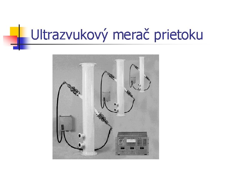 Ultrazvukový merač prietoku 