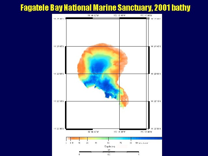 Fagatele Bay National Marine Sanctuary, 2001 bathy 