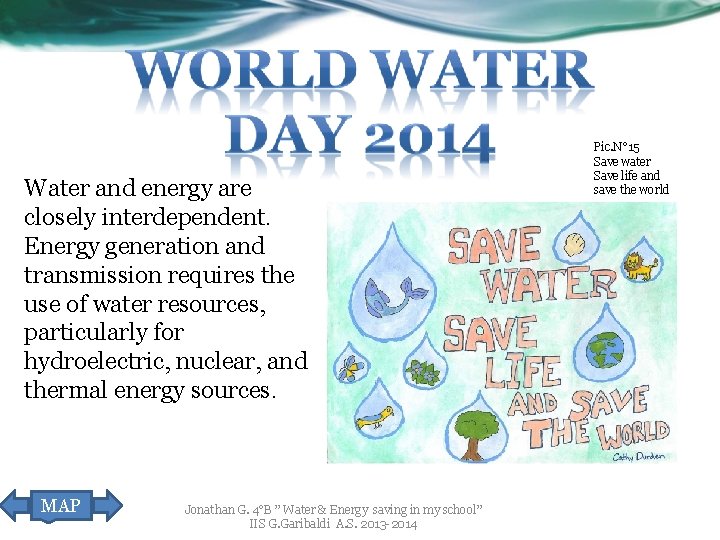 Water and energy are closely interdependent. Energy generation and transmission requires the use of