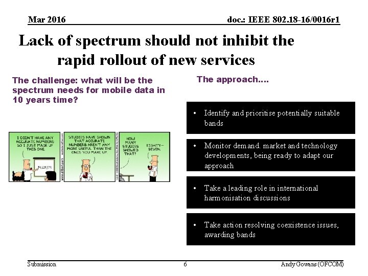 Mar 2016 (1) Future Mobile Data Use doc. : IEEE 802. 18 -16/0016 r