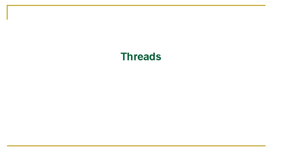 Threads 