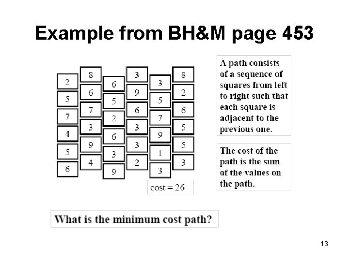 Example from BH&M page 453 13 