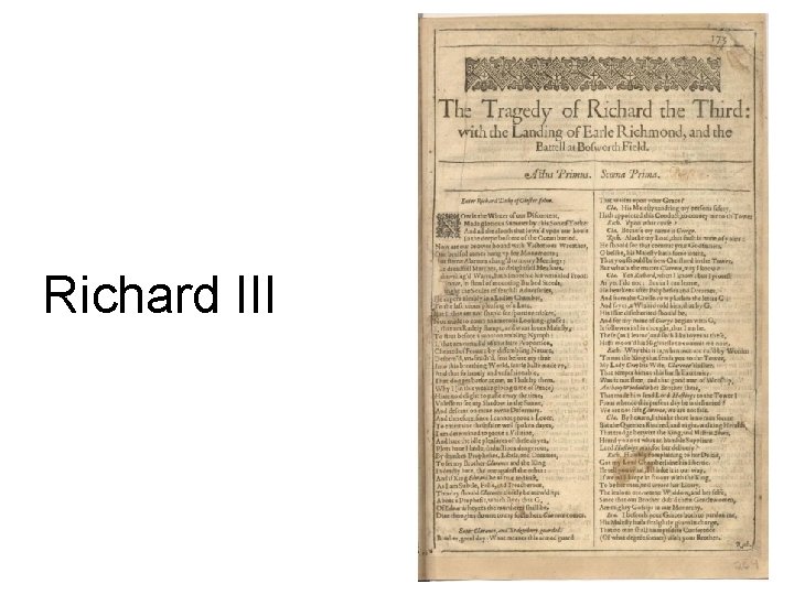 Richard III 