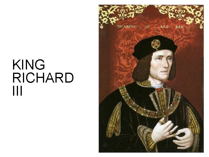 KING RICHARD III 