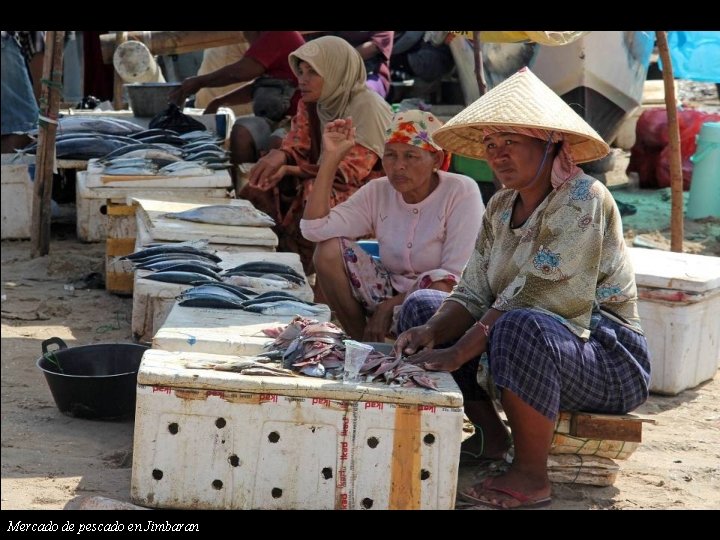Mercado de pescado en Jimbaran 