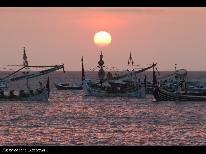 Puesta de sol en Jimbaran 