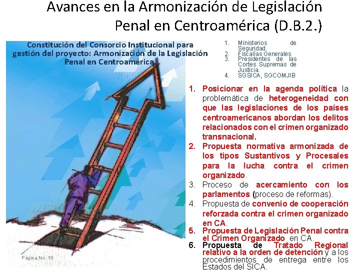 Avances en la Armonización de Legislación Penal en Centroamérica (D. B. 2. ) Constitución