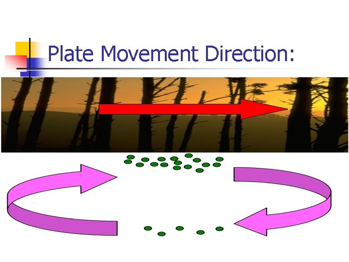 Plate Movement Direction: 