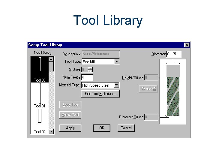 Tool Library 