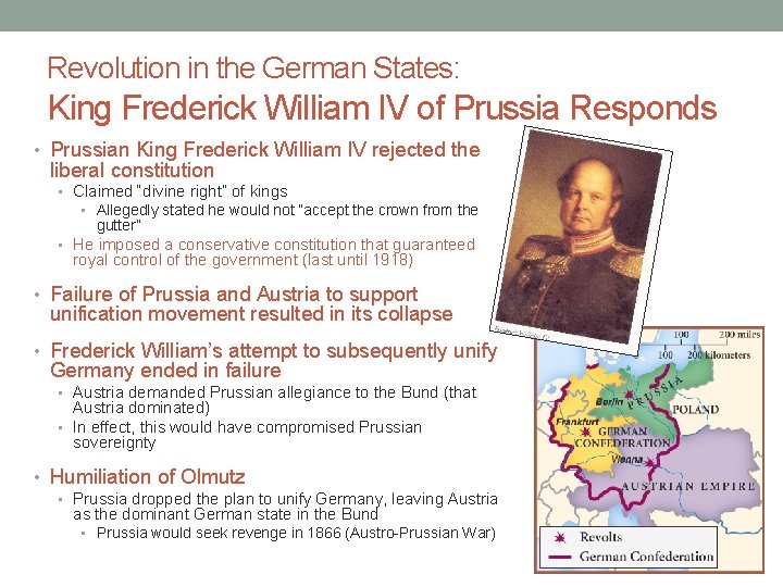Revolution in the German States: King Frederick William IV of Prussia Responds • Prussian Revolution in the German States: King Frederick William IV of Prussia Responds • Prussian