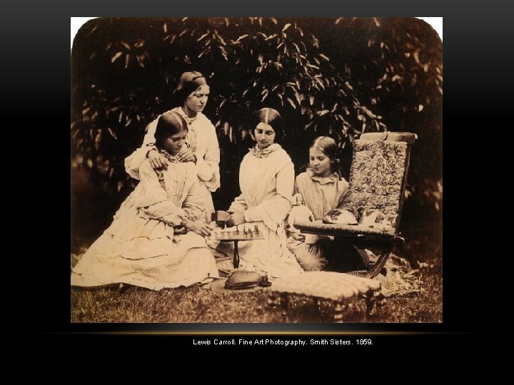 Lewis Carroll. Fine Art Photography. Smith Sisters. 1859. 