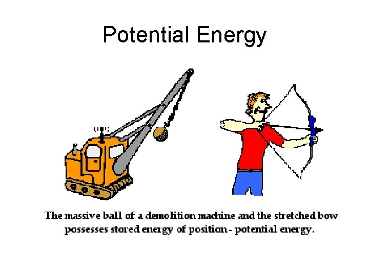 Potential Energy 