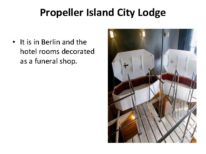 Propeller Island City Lodge • It is in Berlin and the hotel rooms decorated