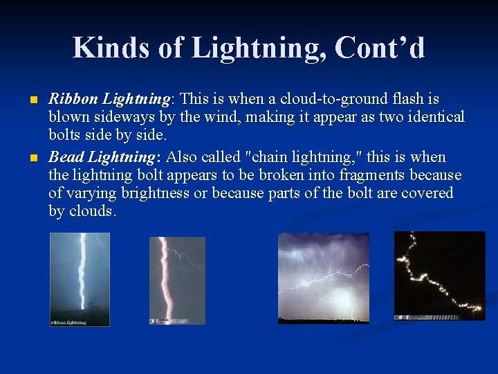 Clouds And Thunder And Lightning Oh My Katherine