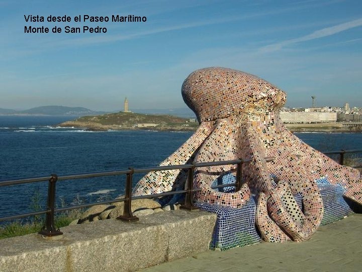 Vista desde el Paseo Marítimo Monte de San Pedro 