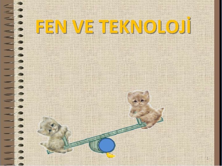 FEN VE TEKNOLOJİ 1 