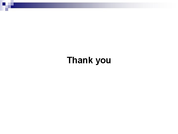 Thank you Thank you