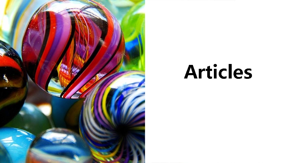 Articles Articles