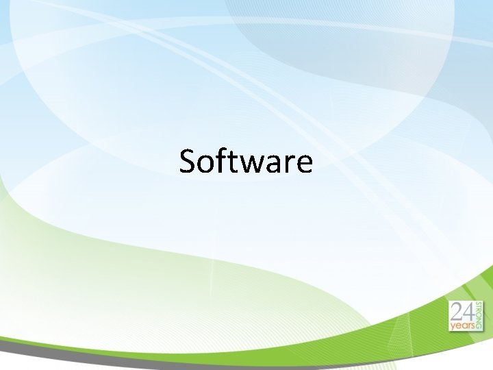 Software 