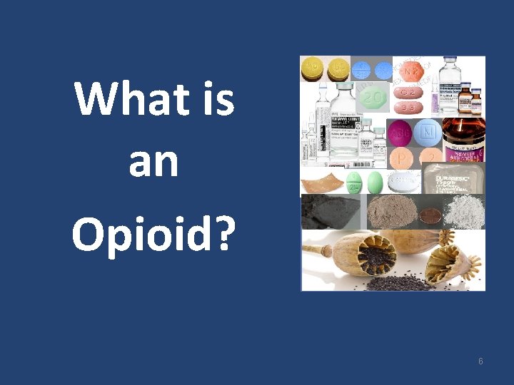 What is an Opioid? 6 