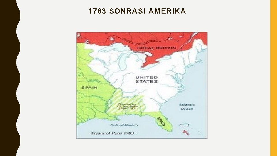 1783 SONRASI AMERIKA 
