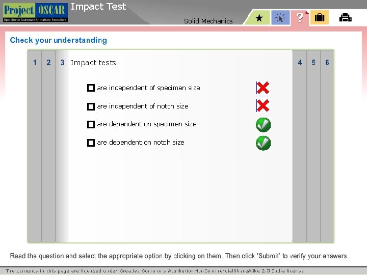 Impact Test Solid Mechanics Impact tests are independent of specimen size are independent of